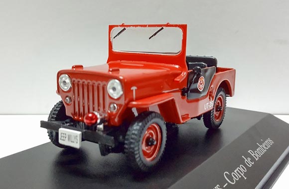 Jeep Willys Diecast Car Model 1:43 Scale