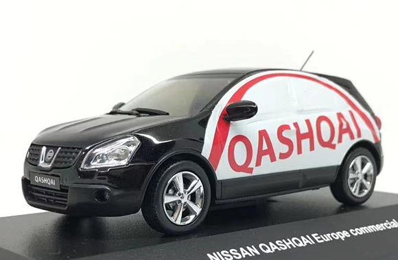 2007 Nissan Qashqai Europe Commercial Diecast Model 1:43 Scale